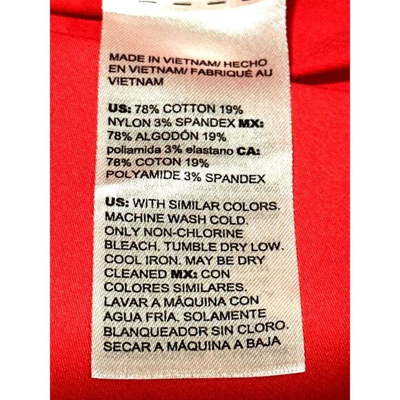 Chicos Poplin Bow and Grommet Detail Tunic - Picture 7 of 10